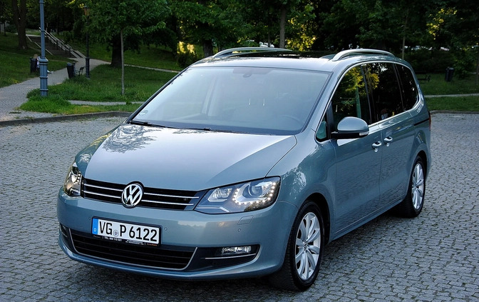 Volkswagen Sharan cena 76900 przebieg: 142000, rok produkcji 2015 z Oława małe 121